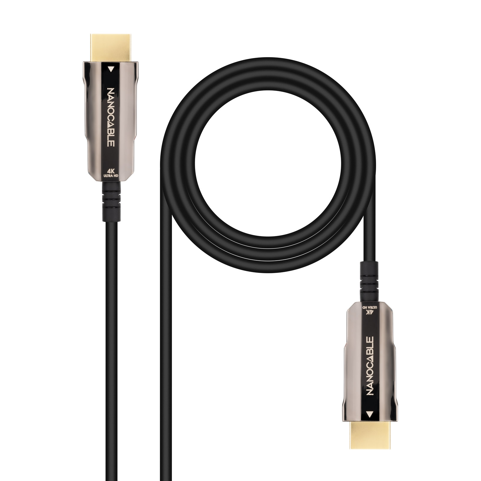 Nanocable Câble HDMI v2.0 Mâle vers HDMI v2.0 Mâle 10m - 4K@60Hz 18Gbps - Couleur Noir