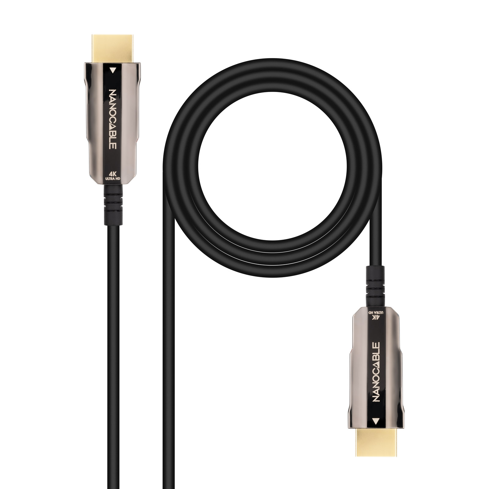 Nanocable Câble HDMI v2.0 Mâle vers HDMI v2.0 Mâle 15m - 4K@60Hz 18Gbps - Couleur Noir