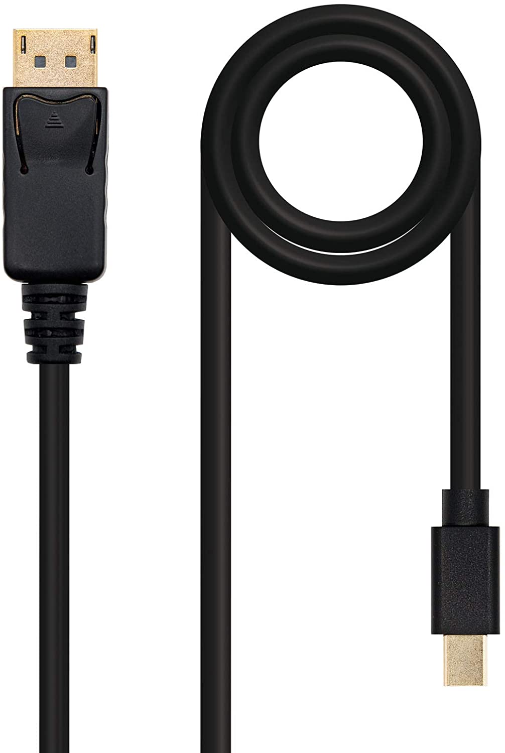 Nanocable Câble Mini DP Mâle vers DisplayPort Mâle 2m - Couleur Noire