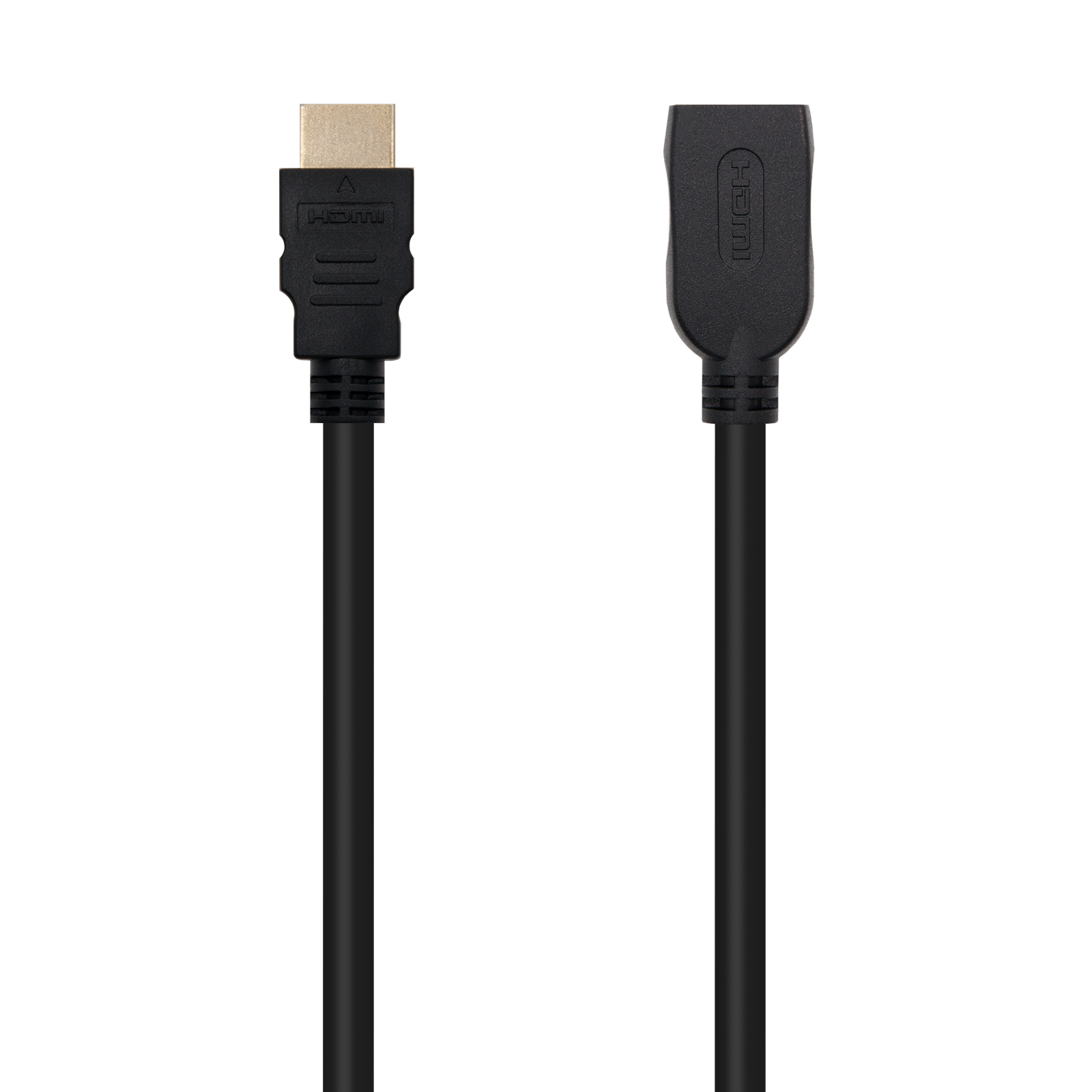 Nanocable Câble Prolongateur HDMI 2.0 A/MA/F - 1.0m - Couleur Noir