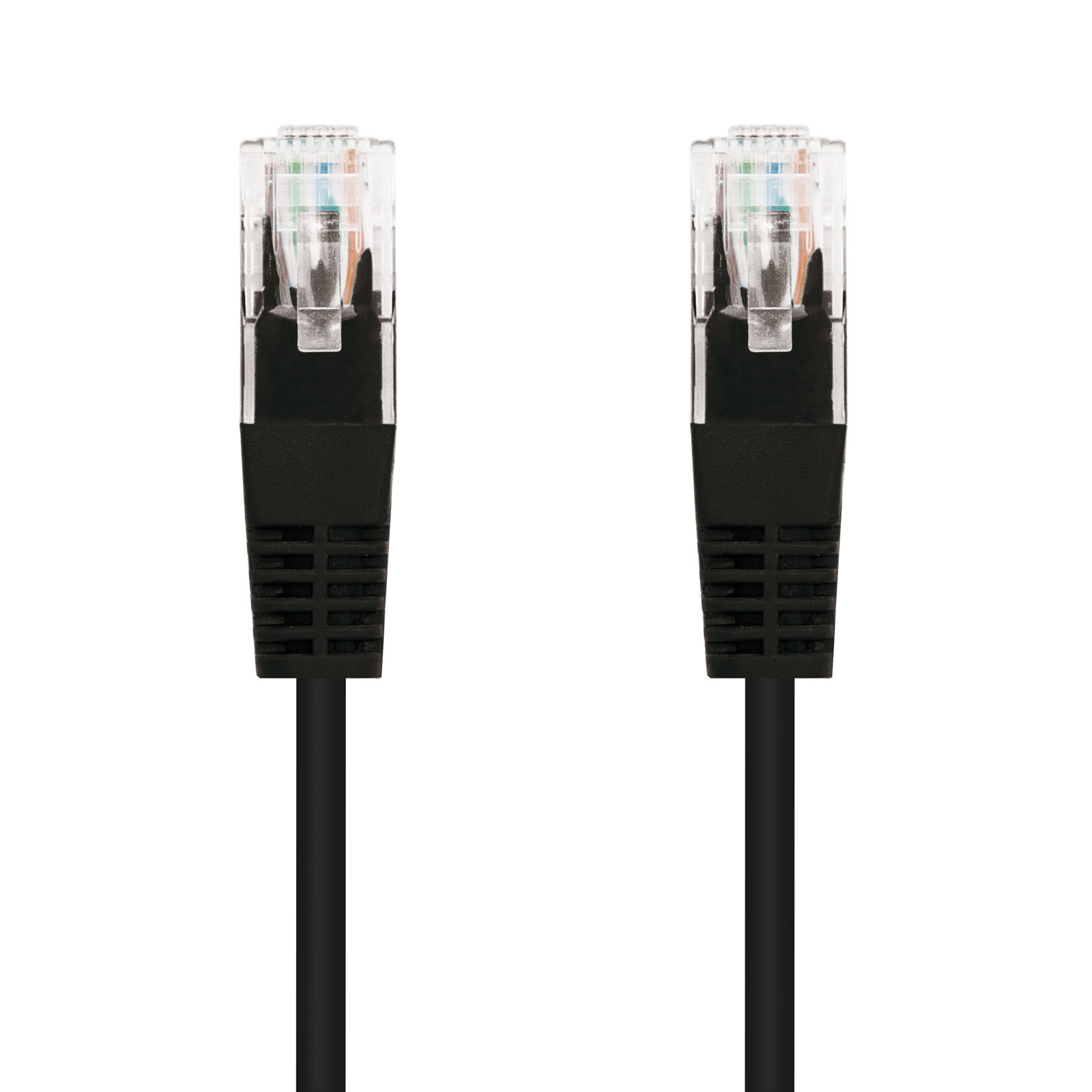 Nanocable Câble réseau Patch cord RJ45 Cat.6 UTP AWG24 1m - Couleur Noir