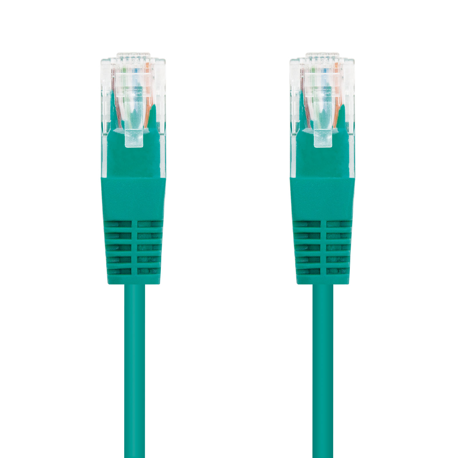 Nanocable Câble réseau Patch cord RJ45 CAT.6 UTP AWG24 - 25 cm - Couleur Vert