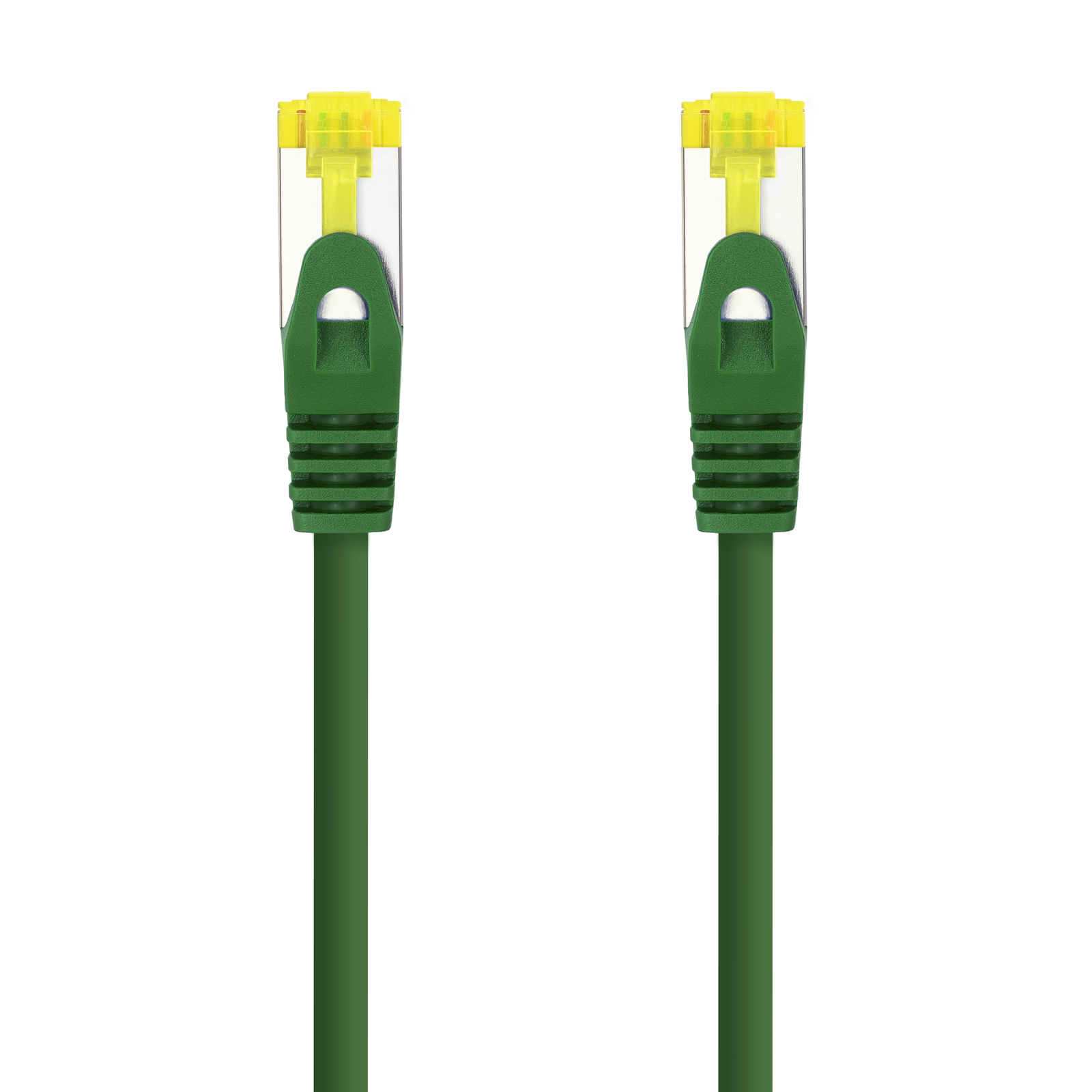 Nanocable Câble Réseau Patch Cord RJ45 LSZH Cat.6a SFTP AWG26 1m - Couleur Vert