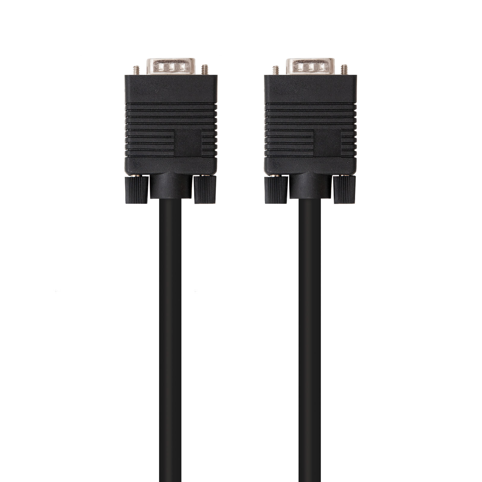 Nanocable Câble SVGA HDB15 Mâle vers HDB15 Mâle 1.80m - Couleur Noir