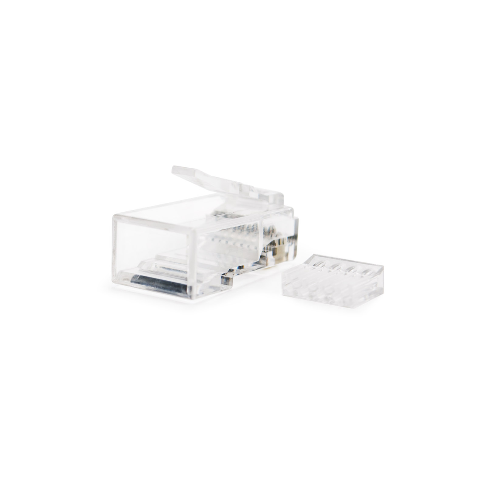 Nanocable Pack de 50 Connecteurs RJ45 8 Fils Cat.6 - Couleur Transparent