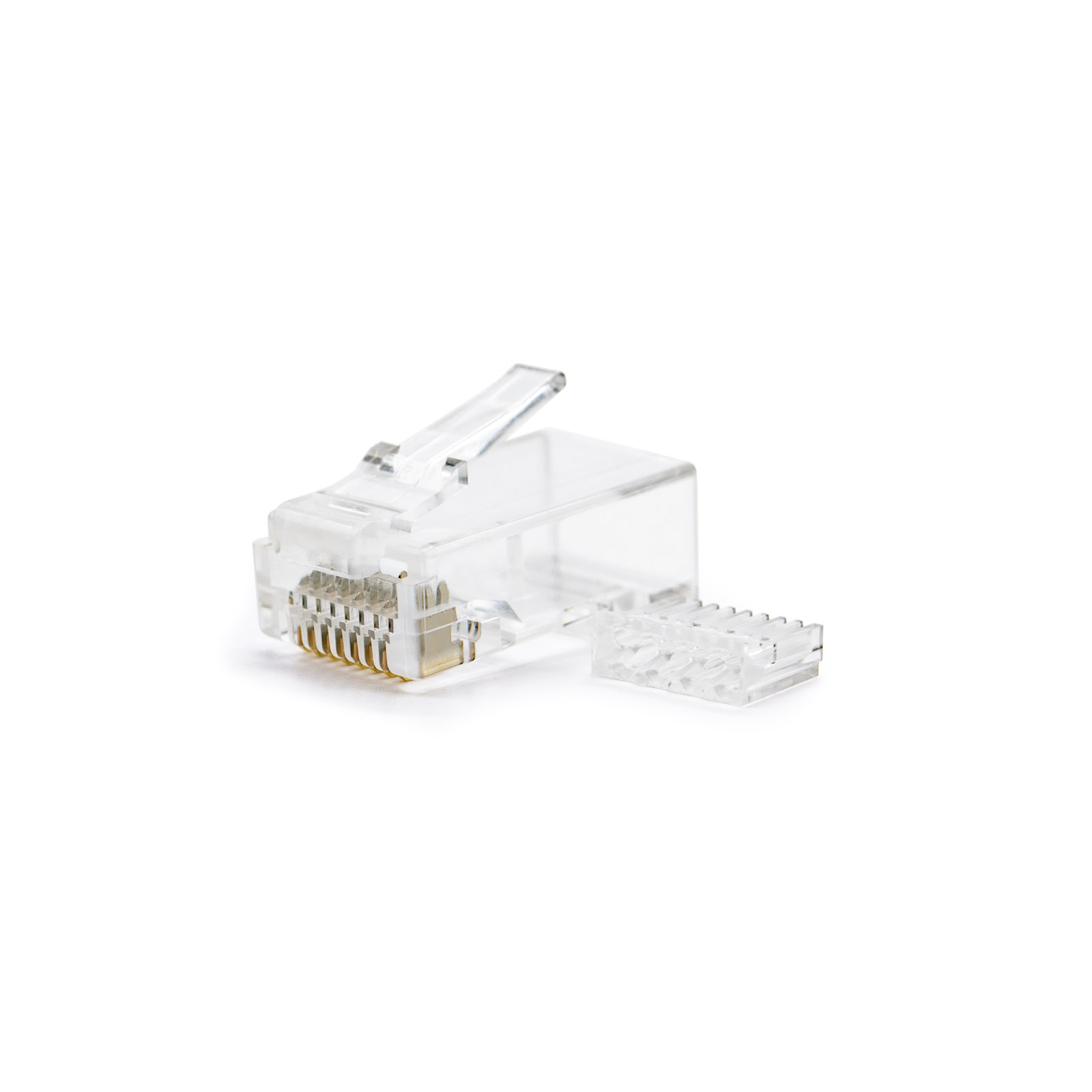 Nanocable Pack de 50 Connecteurs RJ45 8 Fils Cat.6 - Couleur Transparent