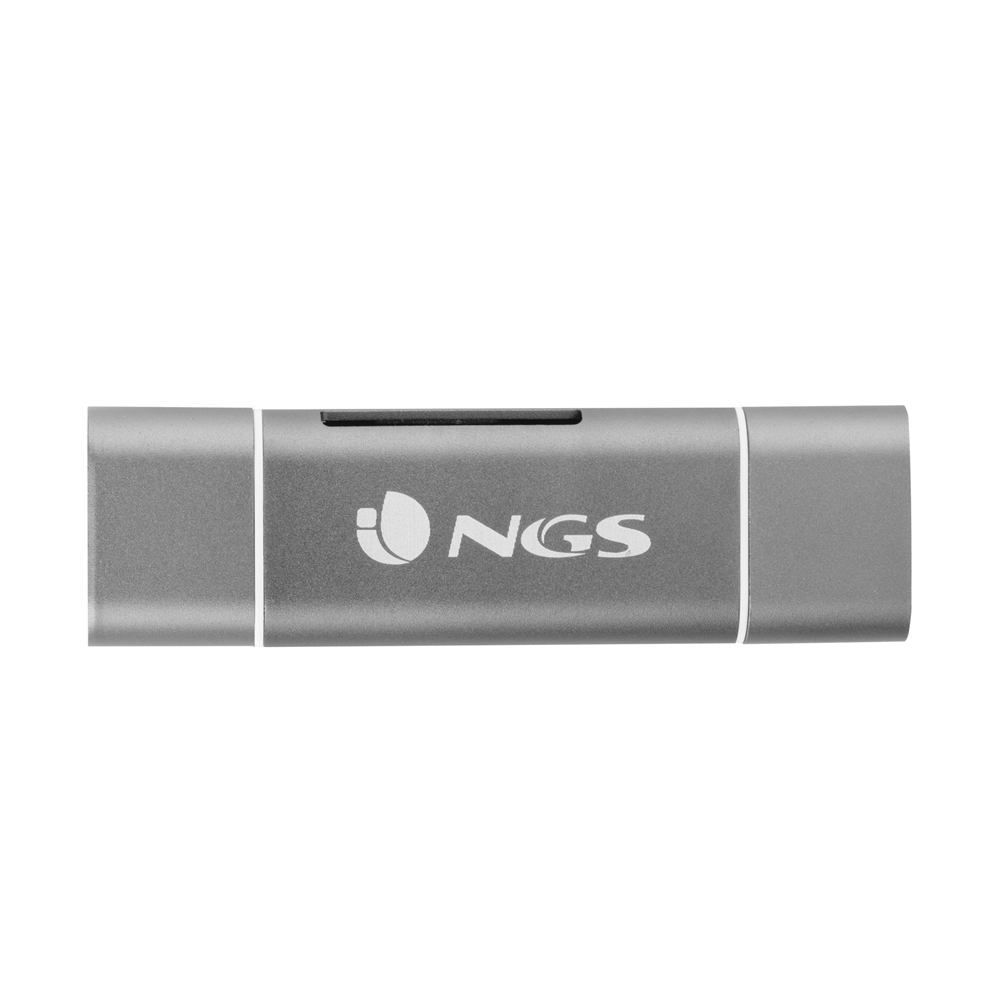 NGS 5 en 1 Mini lecteur de cartes USB-C - Micro USB et USB 2.0 - MicroSD et SD