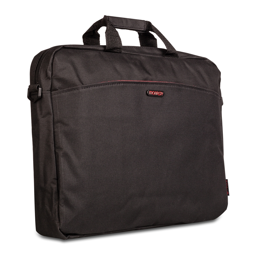 NGS Enterprise Laptop Briefcase 15.6" - Intérieur Rembourré - 2 Compartiments et Poche Extérieure - Couleur Noir