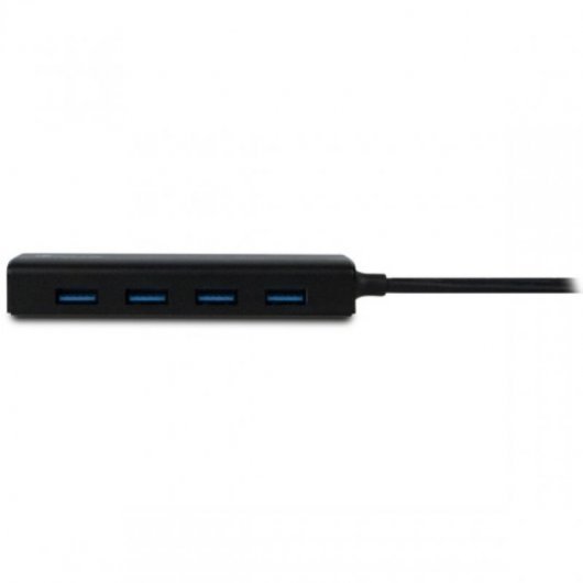 NGS Wonder Hub USB-C - 4 Ports USB 3.0 - Vitesse de 480 Mbps à 5 Gbps - Couleur Noir