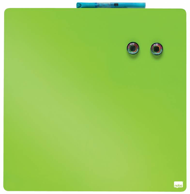 Nobo Mini Magnetic Board Tile 360x360mm - Sans cadre - Carreaux effaçables à sec - Blanc