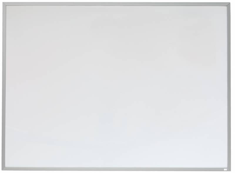 Nobo Petit tableau blanc magnétique avec cadre en aluminium 585 x 430 mm - Effaçable à sec - Blocs adhésifs - Idéal pour les bureaux et les espaces familiaux - Comprend des marqueurs, des aimants et une gomme compacte de couleurs assorties - Couleur B