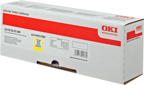 OKI toner jaune 44315305 (6000 pages)