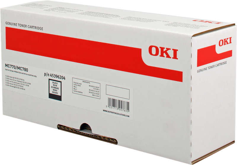 OKI toner 45396204 XL noir