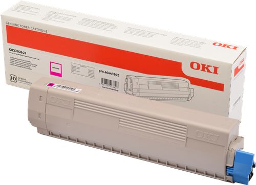 OKI toner 46443102 XL magenta