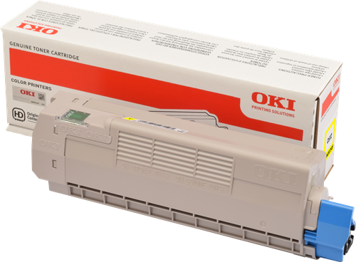 OKI toner C612 jaune