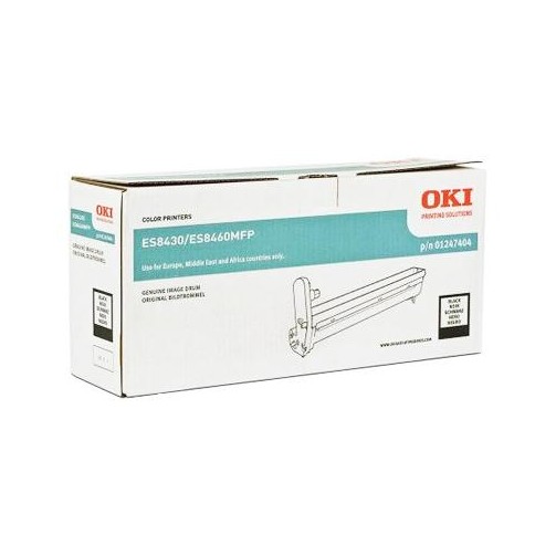 OKI Executive ES8430/ES8451/ES8460MFP/ES8461 Tambour d'Image Original Noir - 01247404 (Tambour)