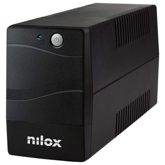 Onduleur Nilox Premium Line Interactive 800 SAI 800VA 560W - Fonction AVR - 2x Schukos - Protection Coupures et Perturbations du Réseau Électrique
