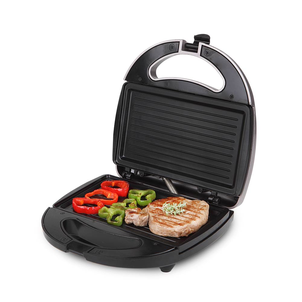 Orbegozo 2500 Healthy Grill - Cuisson sans matières grasses - Surface antiadhésive - Nettoyage facile - Multifonctionnalité - Puissance 800W