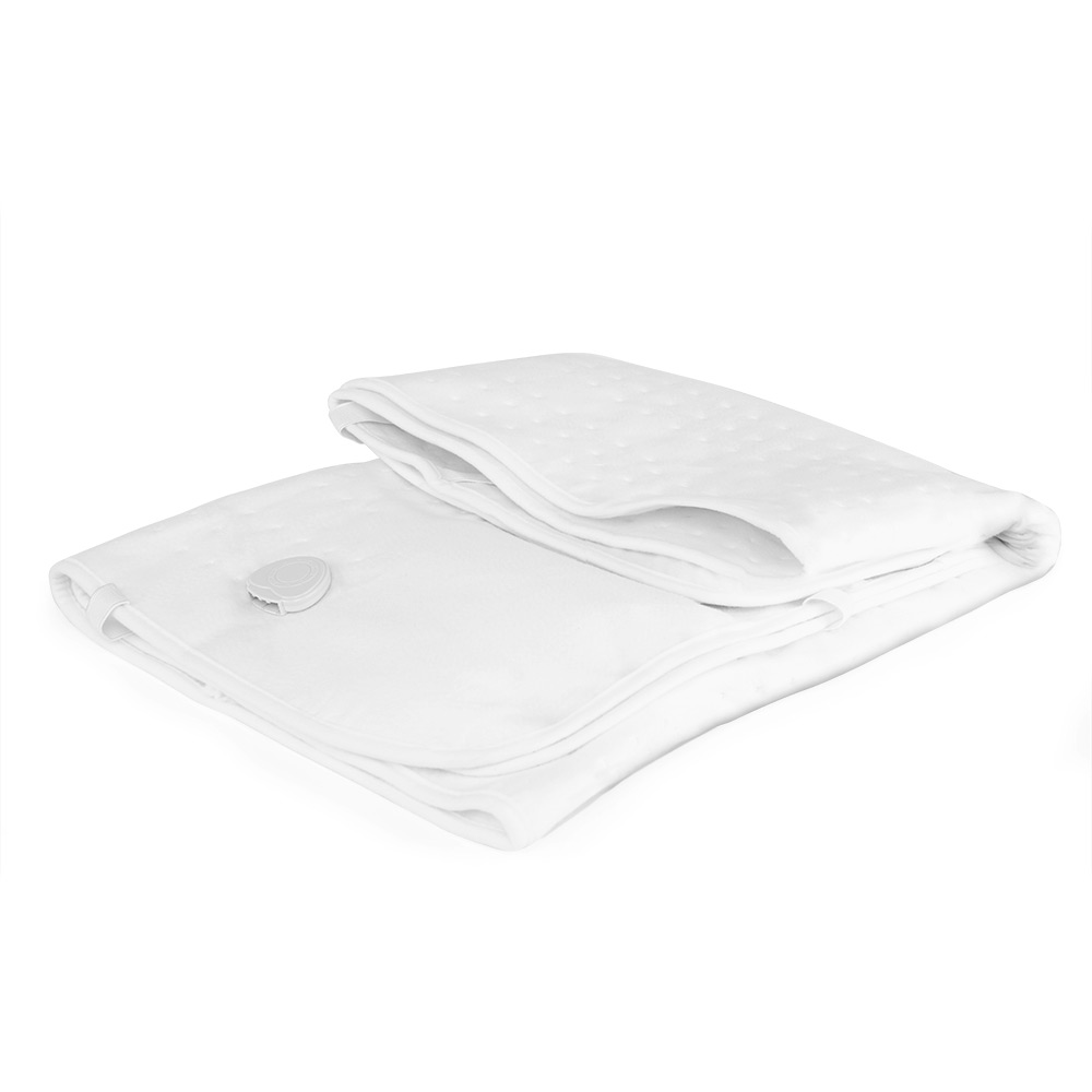 Orbegozo CAH 0850 Chauffe-lit électrique - Chaleur persistante - Télécommande amovible - Système de chaleur supplémentaire dans les pieds - Ajustement au matelas - Arrêt automatique - Lavable - Repos réparateur