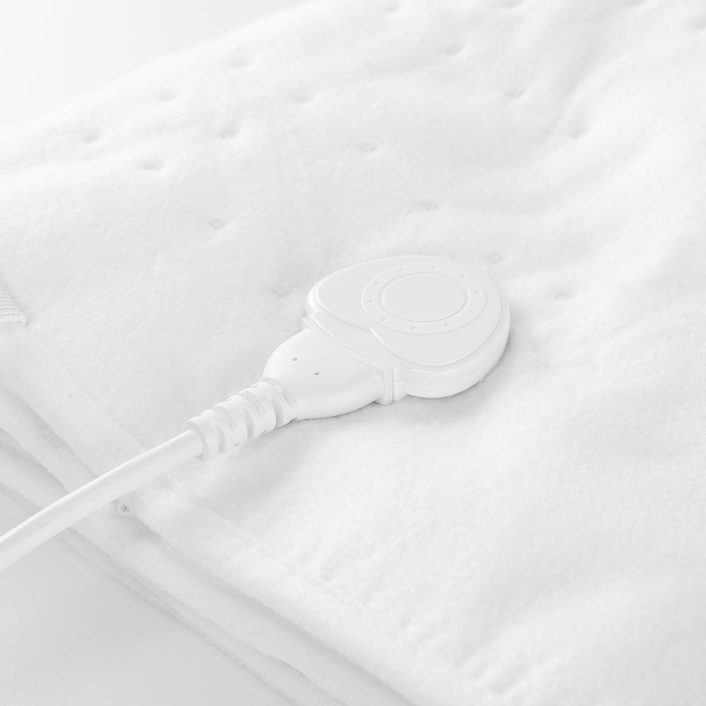 Orbegozo CAH 0850 Chauffe-lit électrique - Chaleur persistante - Télécommande amovible - Système de chaleur supplémentaire dans les pieds - Ajustement au matelas - Arrêt automatique - Lavable - Repos réparateur