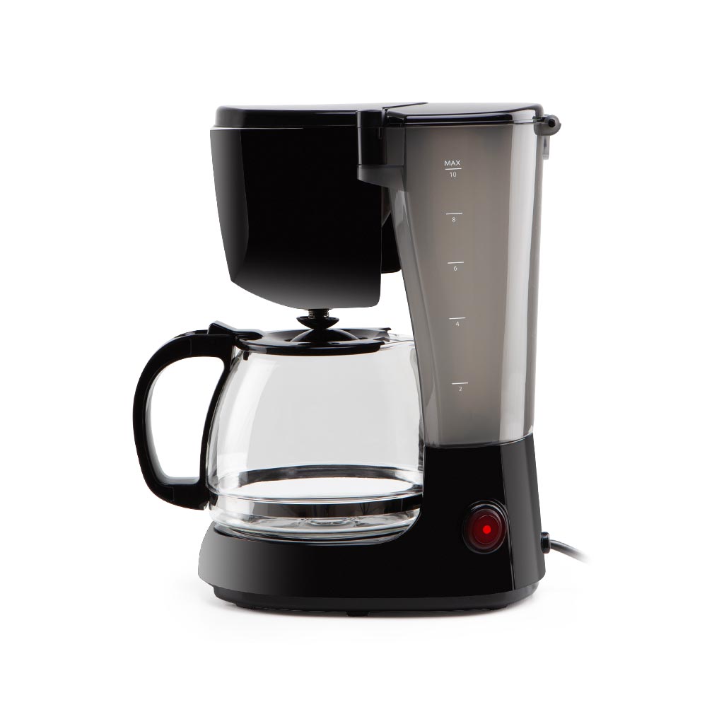 Orbegozo CG 4061 Cafetière filtre idéale pour les réunions - Capacité de 12 tasses - Filtre permanent - Verseuse en verre - Arrêt automatique - Protection anti-goutte - Plaque antiadhésive