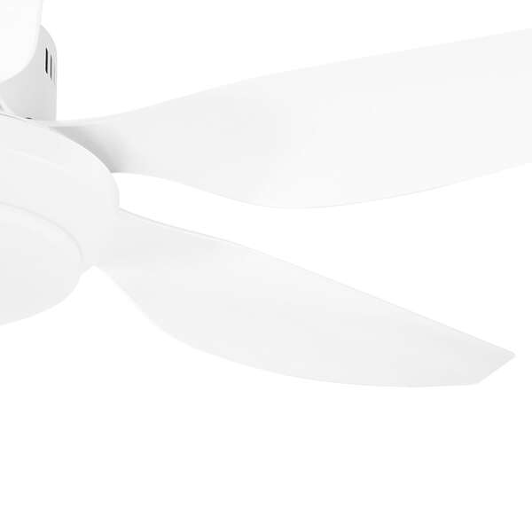 Orbegozo CP 100138 Ventilateur de Plafond avec Lumière LED - Moteur DC Faible Consommation - Fonction Réversible - Minuterie - Télécommande - Idéal pour les Grands Espaces