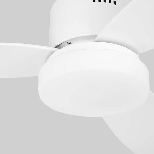 Orbegozo CP 103132 Ventilateur de Plafond avec Lumière LED - Puissant et Silencieux - Minuterie Programmable - Télécommande - Design Courbé et Élégant - Intégration à N'importe Quelle Décoration
