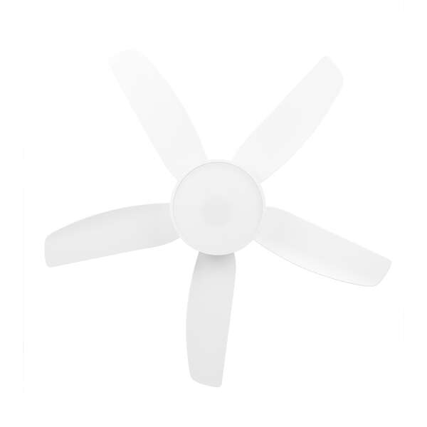 Orbegozo CP 116116 Ventilateur de plafond moderne - Moteur DC puissant - Lumière LED réglable - Fonction réversible - Télécommande - Minuterie programmable