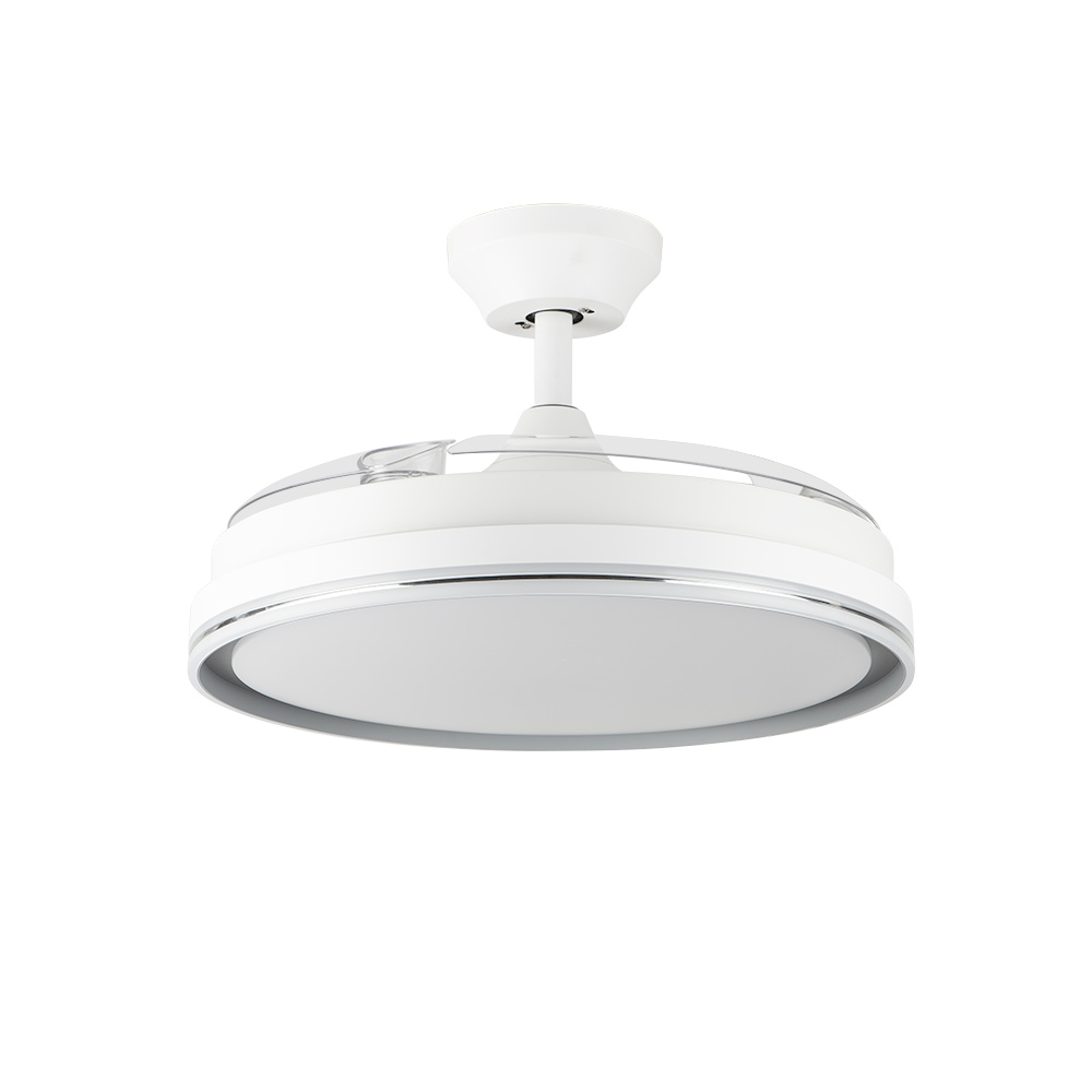 Orbegozo CP 135105 Ventilateur de Plafond Elegance Efficace et Silencieux - Éclairage LED - Télécommande - Système Réversible - Minuterie Programmable