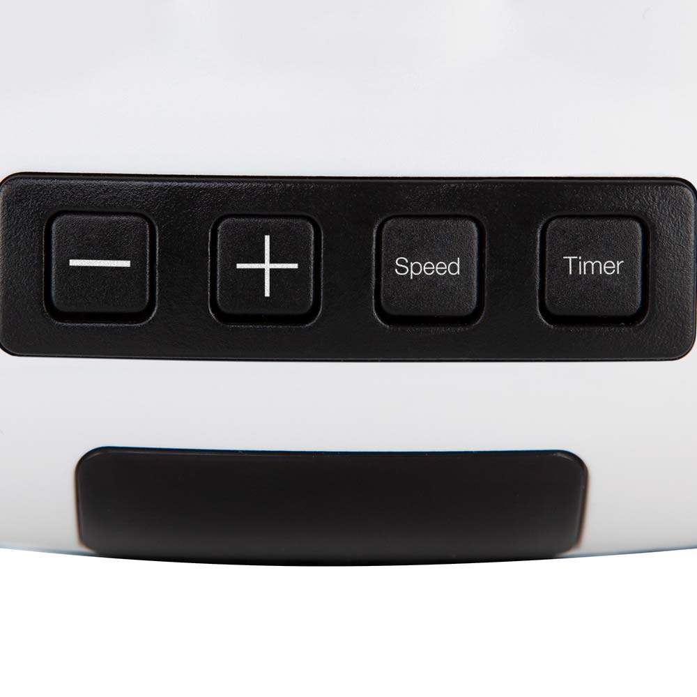 Orbegozo CR 4000 Mini Chauffage Plug-in Céramique - Puissant et Programmable - Idéal pour les Petits Espaces - Affichage LED et Thermostat Réglable - Sans Fil - 600W