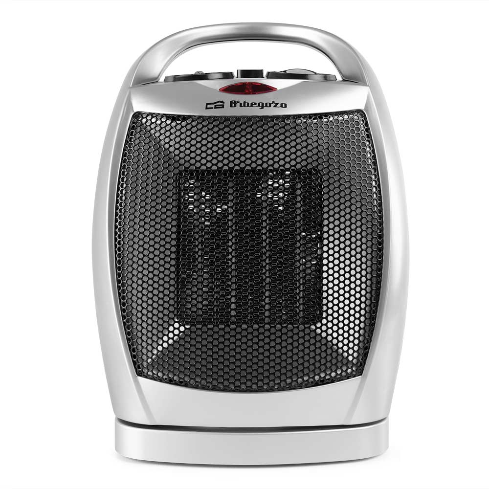 Orbegozo CR 5021 Chauffage Oscillant Céramique - Puissance 1500W - Thermostat Réglable - Fonction Ventilateur - Protection Anti-Basculement et Surchauffe