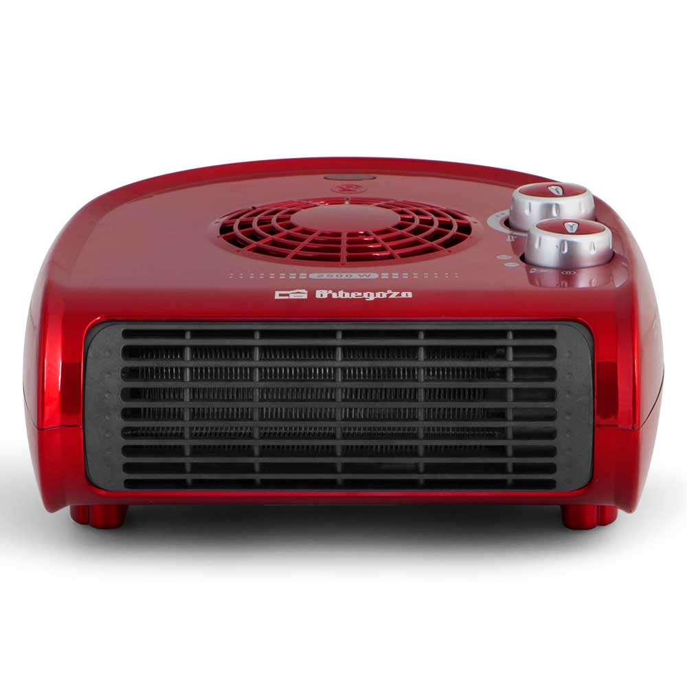 Orbegozo FH 5030 Chauffage Confort Ventilateur Instantané de Chaleur et d'Air Froid - Puissance Maximale 2500W - Sélecteur Rotatif 3 Positions - Thermostat Réglable