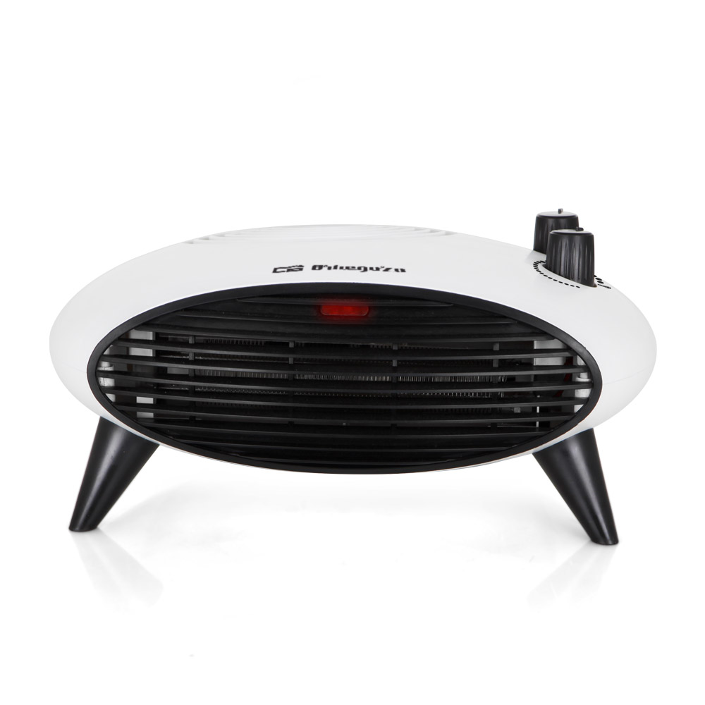 Orbegozo FH 5034 Chauffage élégant et fonctionnel avec sélecteur de position rotatif - Thermostat réglable et fonction ventilateur d'air froid - Puissance 2000 W