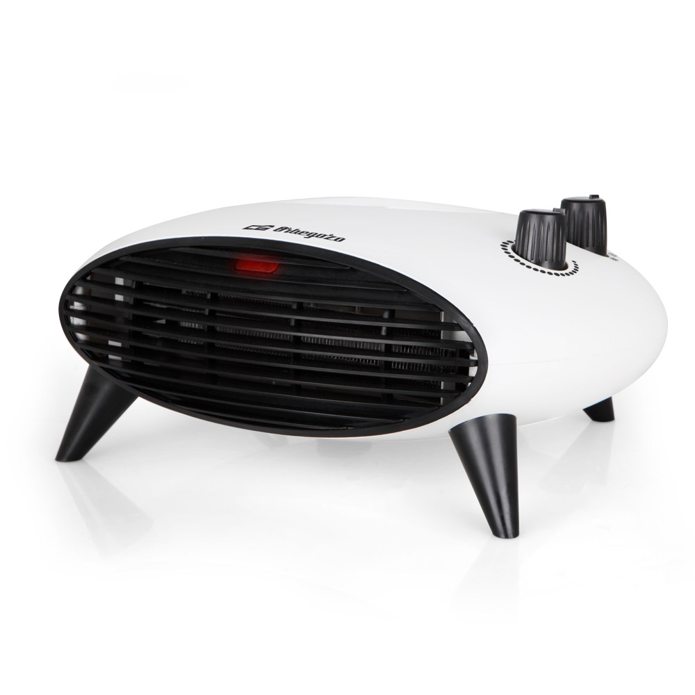 Orbegozo FH 5034 Chauffage élégant et fonctionnel avec sélecteur de position rotatif - Thermostat réglable et fonction ventilateur d'air froid - Puissance 2000 W