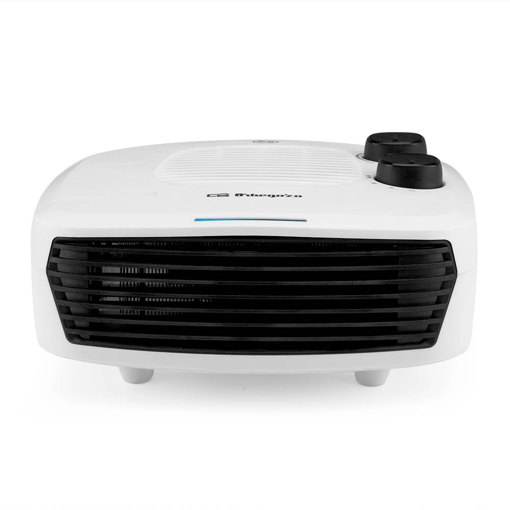 Orbegozo FH 5042 Chauffage instantané portable – Puissance 2000 W – 2 niveaux de chaleur – Fonction ventilateur – Sécurité anti-basculement et surchauffe – Léger et facile à transporter