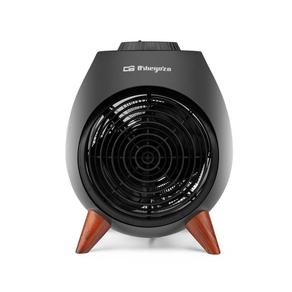 Orbegozo FH 5237 Chauffage Puissant et Sûr - Puissance 2000W - Sélecteur Rotatif 3 Positions - Fonction Ventilateur - Protection contre la Surchauffe