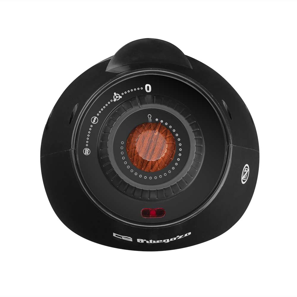 Orbegozo FH 5237 Chauffage Puissant et Sûr - Puissance 2000W - Sélecteur Rotatif 3 Positions - Fonction Ventilateur - Protection contre la Surchauffe