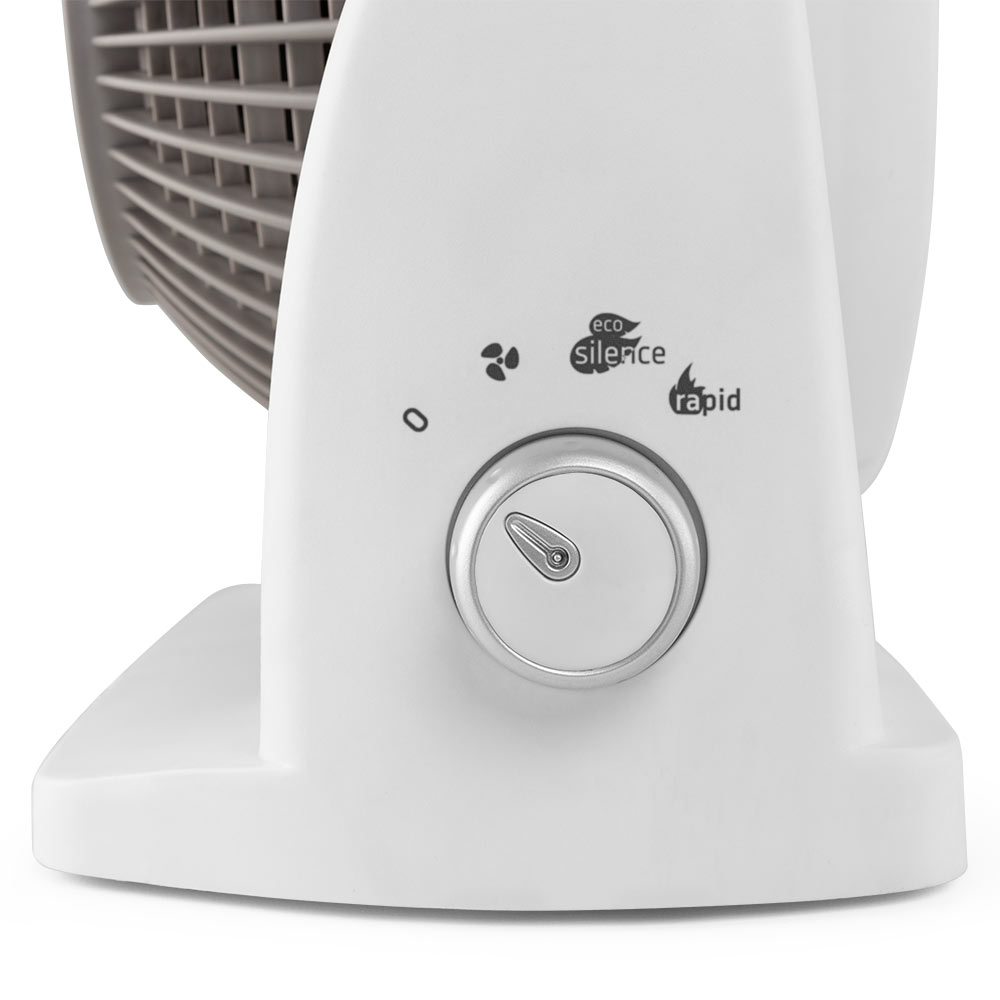 Orbegozo FH 6065 Chauffage compact Chaleur et ventilation en un seul produit - Puissance 2000 W - Sélecteur 3 positions - Thermostat réglable - Fonction ventilateur air froid - Poignée de transport