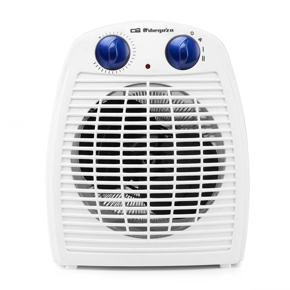 Orbegozo FHA 7051 Chauffage Compact - Chaleur Instantanée et Thermostat Réglable - Deux Niveaux de Puissance - Fonction Antigel - Protection contre la Surchauffe