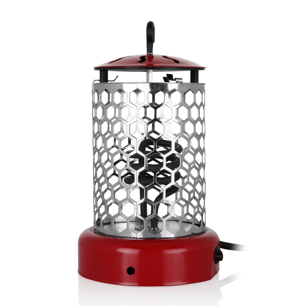 Orbegozo LO 7000 Poêle Électrique Compact et Sûr - Puissance 400W - Conception Ultra Plate - Résistance Blindée - Crochet Intégré - Idéal pour lutter contre le froid en hiver