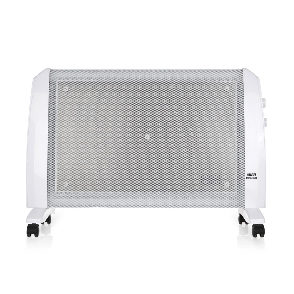Orbegozo Mica Heatwave Radiateur 2000W - Convection rapide et diffusion efficace - Puissance réglable - Sécurité anti-basculement et surchauffe - Transfert facile