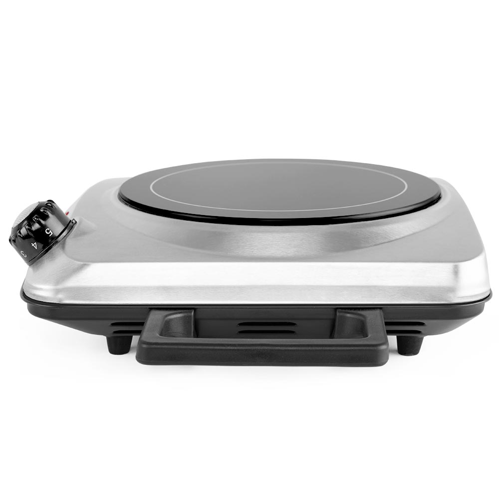 Orbegozo PCE 4050 Plaque Vitrocéramique Portable - Garde les aliments au chaud partout - Compatible avec tous types de matériaux - Puissance 1200W - Facile à réguler avec thermostat