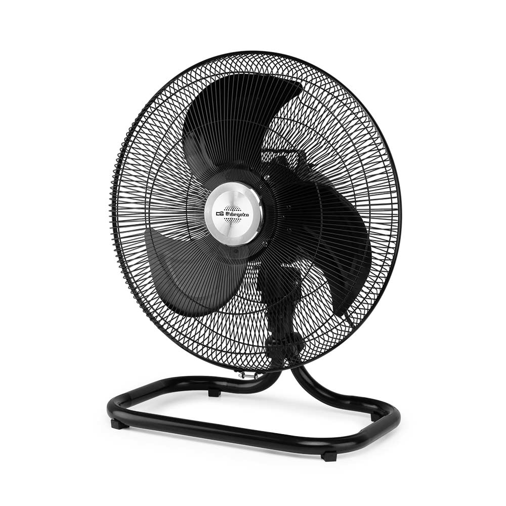 Orbegozo PWO 0850 Ventilateur Industriel 3 en 1 - Puissant et Polyvalent - Pales de 50 cm - 3 Vitesses - Oscillant et Inclinable - Installation au Sol, au Mur ou sur Table