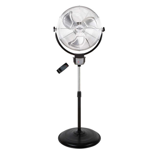 Orbegozo PWS 3050 Ventilateur Industriel Oscillant 2 en 1 - Pales 50 cm - 3 Vitesses - Télécommande - Minuterie 3,5 H - Tête inclinable - Puissance 120 W