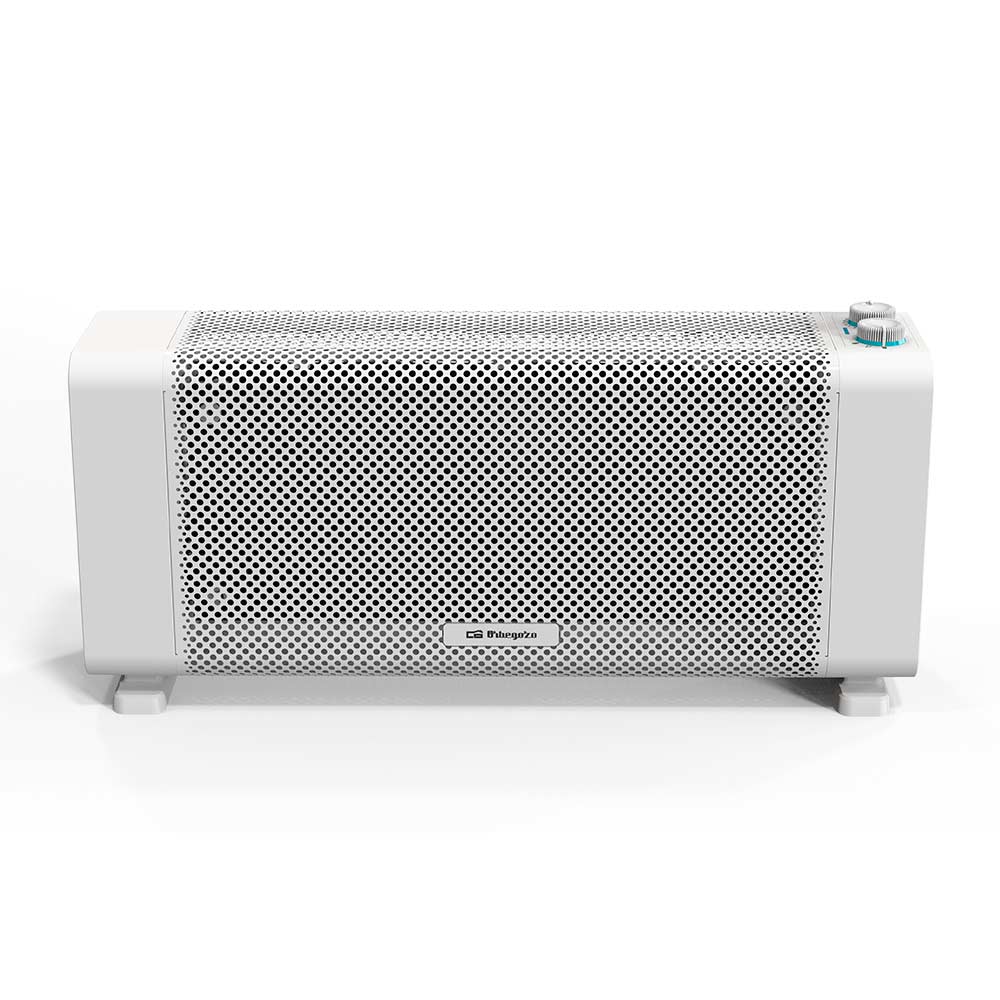 Orbegozo RMB 2010 Radiateur Mica Ultra Rapide - Puissance 2000W - Sécurité Anti-Basculement - Thermostat Réglable - Design Compact et Moderne