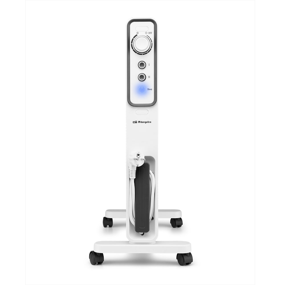 Orbegozo RMN 2000 Radiateur Mica Efficace - Puissant et Silencieux - Protection contre la Surchauffe et Anti-Basculement - Facile à Transporter - Thermostat réglable