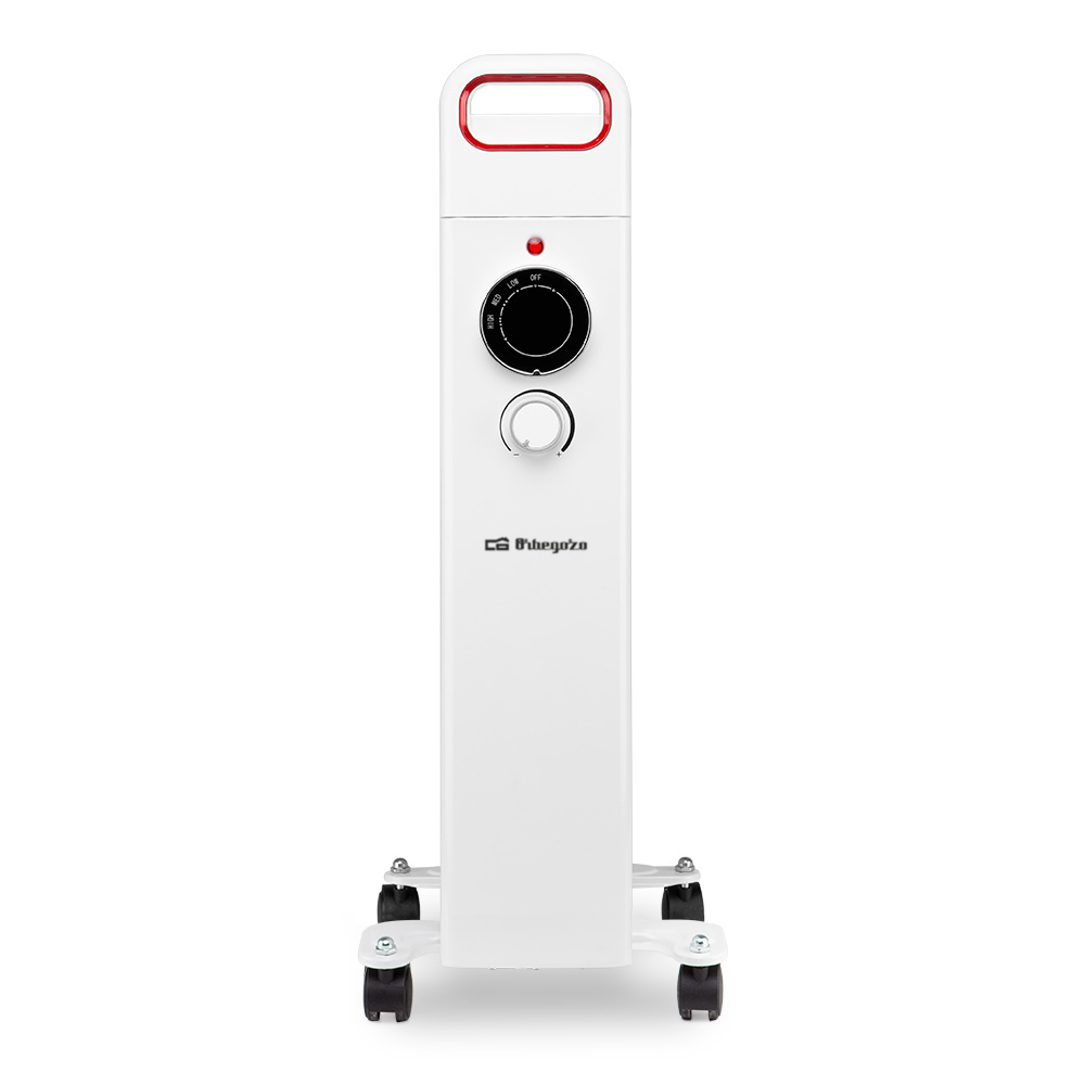 Orbegozo RU 2500 Radiateur à Huile Puissant et Sûr - Puissance Maximale 2500W - 11 Éléments Chauffants - Protection Contre la Surchauffe et Anti-Basculement - Manipulation et Transport Faciles