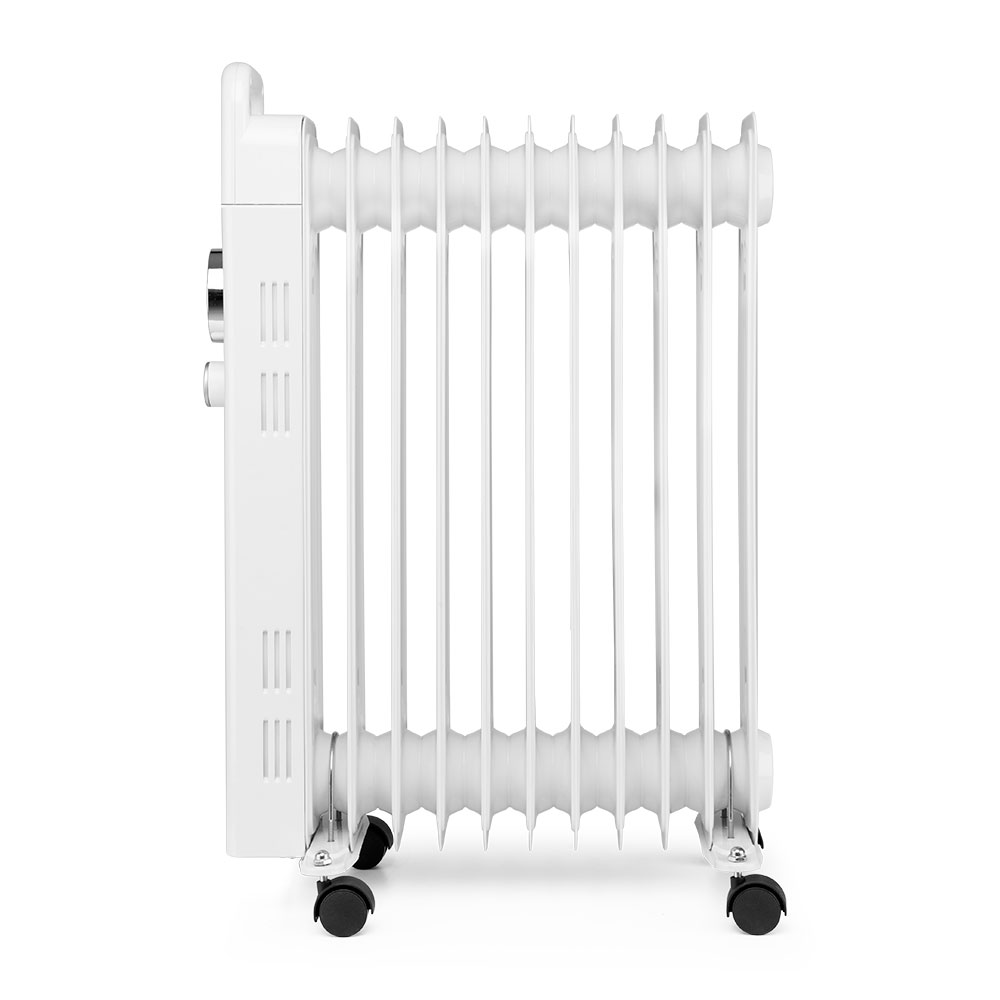 Orbegozo RU 2500 Radiateur à Huile Puissant et Sûr - Puissance Maximale 2500W - 11 Éléments Chauffants - Protection Contre la Surchauffe et Anti-Basculement - Manipulation et Transport Faciles