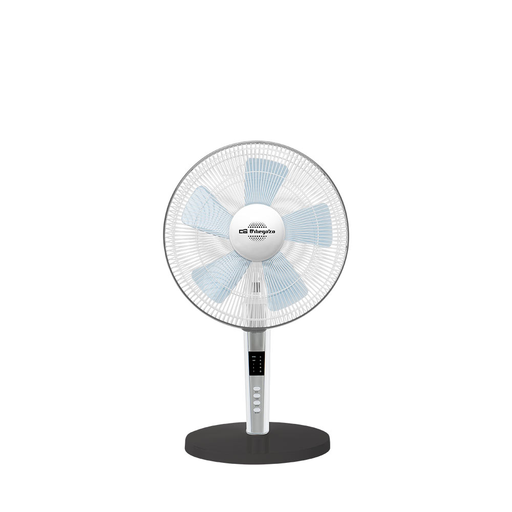 Orbegozo SF 2140 Ventilateur sur pied multifonction - Débit d'air puissant - 3 modes de fonctionnement - Minuterie jusqu'à 15 heures - Télécommande