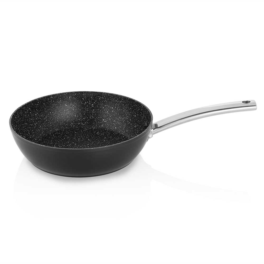 Orbegozo SFH 9532 Poêle Pleine Induction - Aluminium Forgé avec Antiadhésif - Adaptée à Tous Types de Feux - Écologique et Sain - Efficace et Facile à Nettoyer